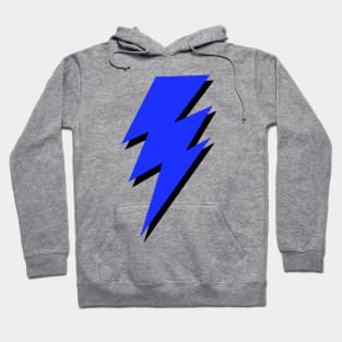 Blue, Triple, Lightning Bolt Hoodie